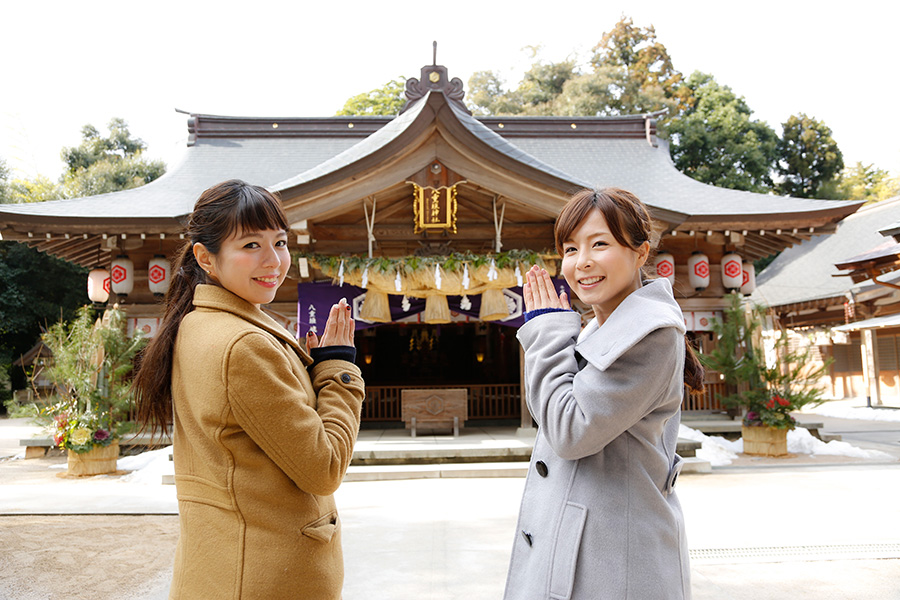 神社参拝