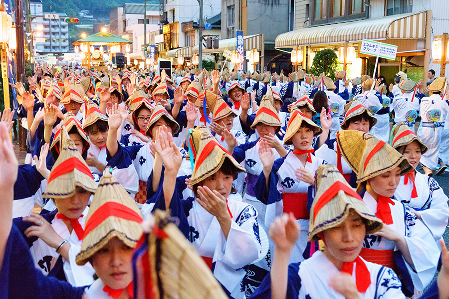 盆踊り体験（松山踊）