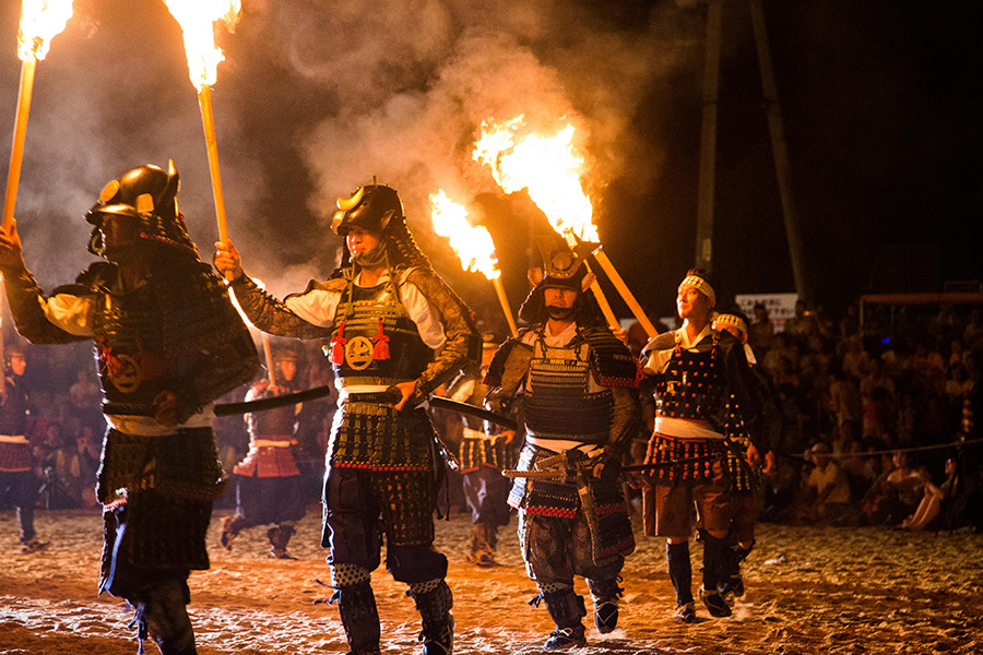 水軍火祭り